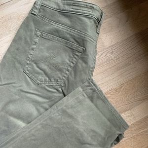 AG The Edie Mid-Rise Skinny Straight Leg